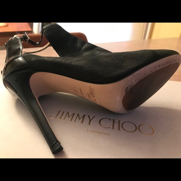Jimmy Choo Cutout Booties - Picture 4 of 8